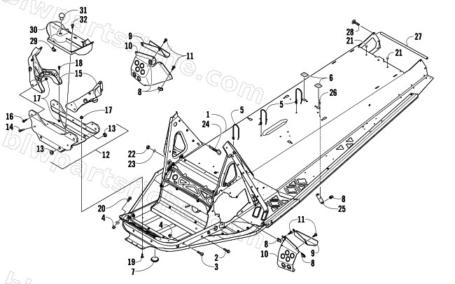 CHASSIS ASSEMBLY diagram