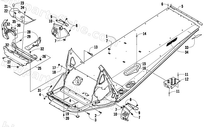 CHASSIS ASSEMBLY diagram