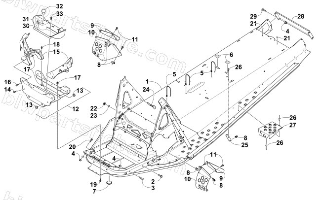 CHASSIS ASSEMBLY diagram