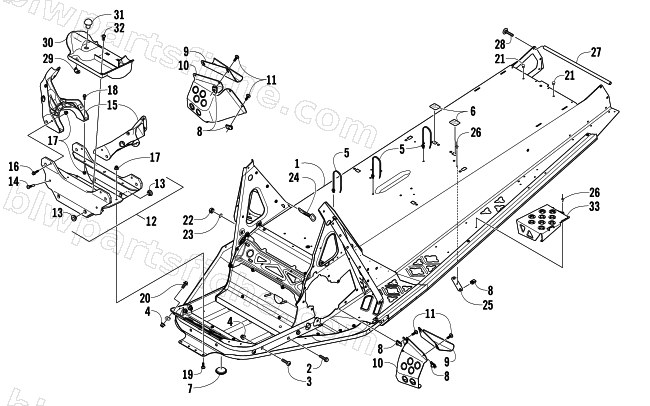 CHASSIS ASSEMBLY diagram