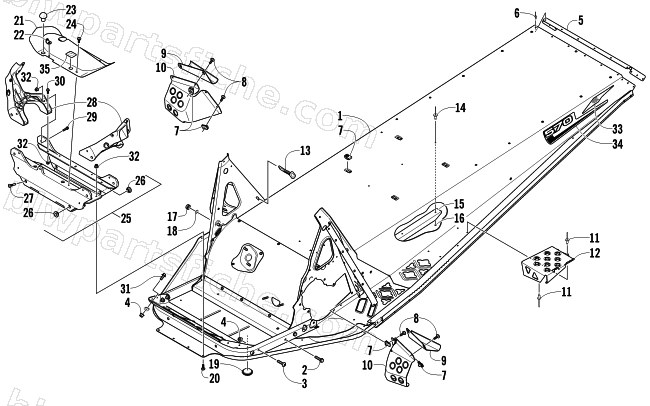 CHASSIS ASSEMBLY diagram