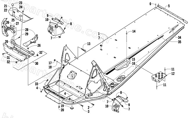 CHASSIS ASSEMBLY diagram
