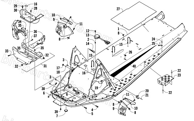 CHASSIS ASSEMBLY diagram