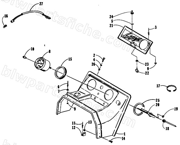 CONSOLE AND INSTRUMENTS diagram