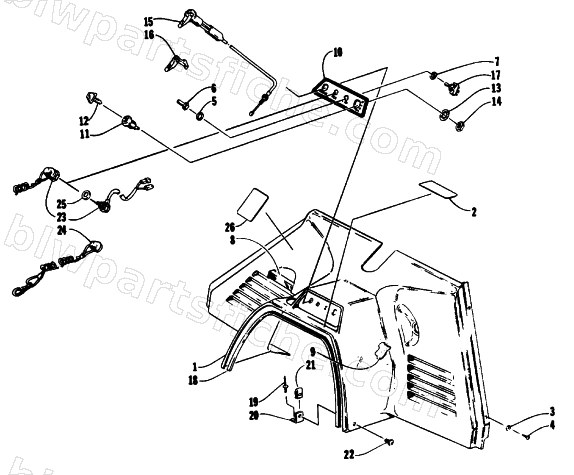 CONSOLE AND SWITCH ASSEMBLIES diagram
