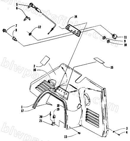 CONSOLE AND SWITCH ASSEMBLIES diagram