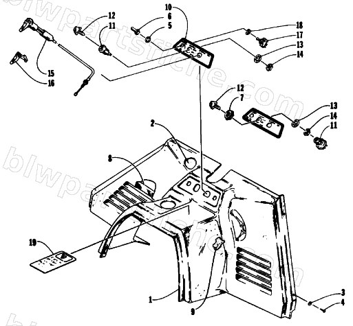CONSOLE AND SWITCH ASSEMBLIES diagram