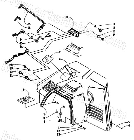 CONSOLE AND SWITCH ASSEMBLIES diagram