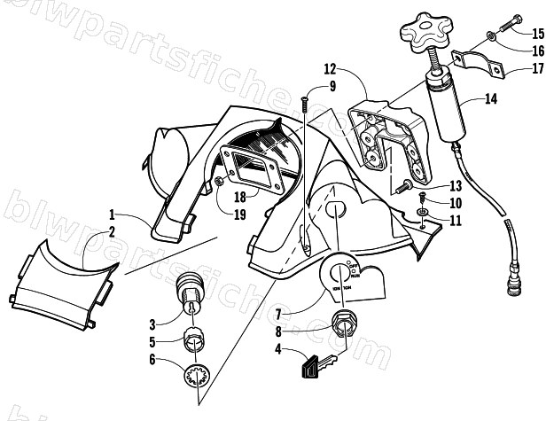CONSOLE AND SWITCH ASSEMBLY diagram