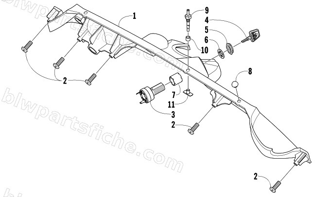 CONSOLE AND SWITCH ASSEMBLY diagram