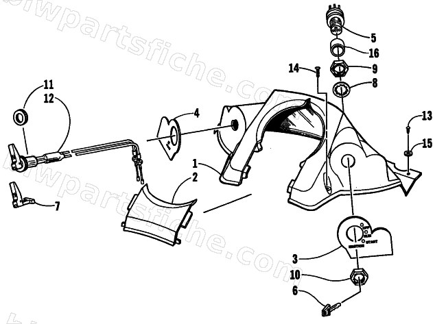 CONSOLE AND SWITCH ASSEMBLY diagram