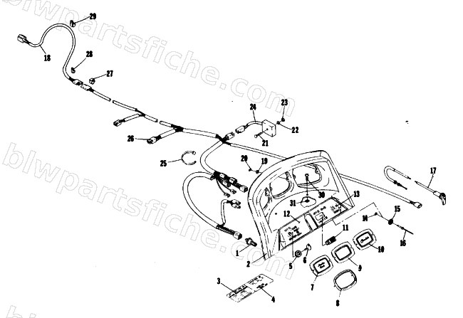 CONSOLE AND WIRING diagram