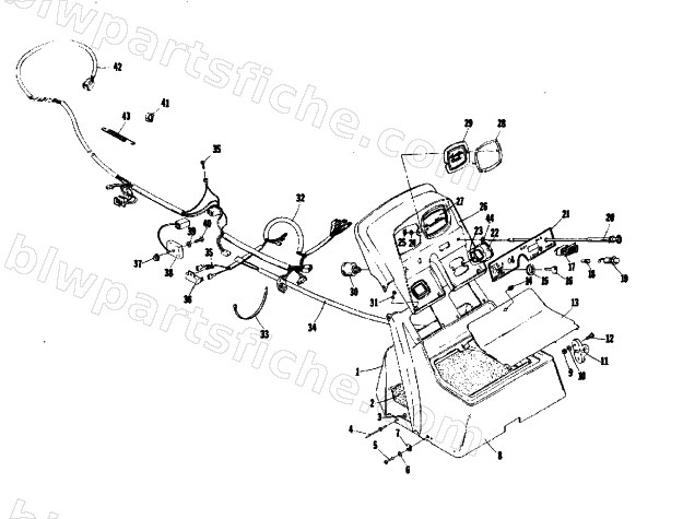 CONSOLE AND WIRING diagram