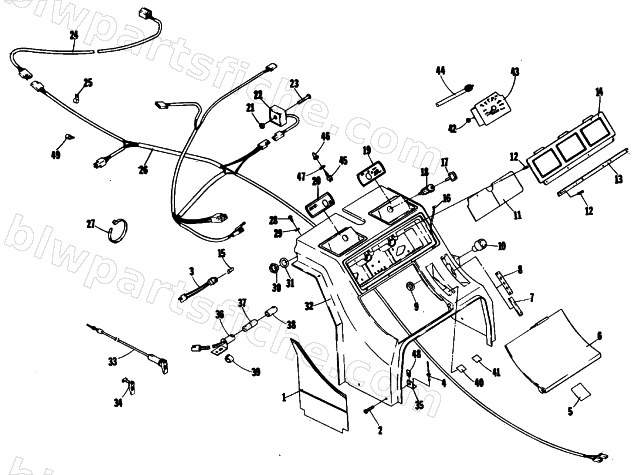 CONSOLE AND WIRING diagram
