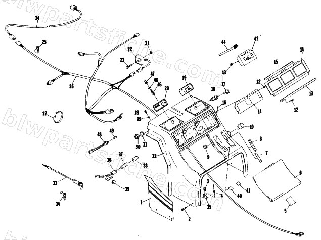 CONSOLE AND WIRING diagram