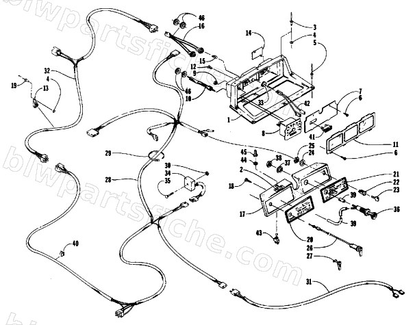 CONSOLE AND WIRING ASSEMBLIES diagram