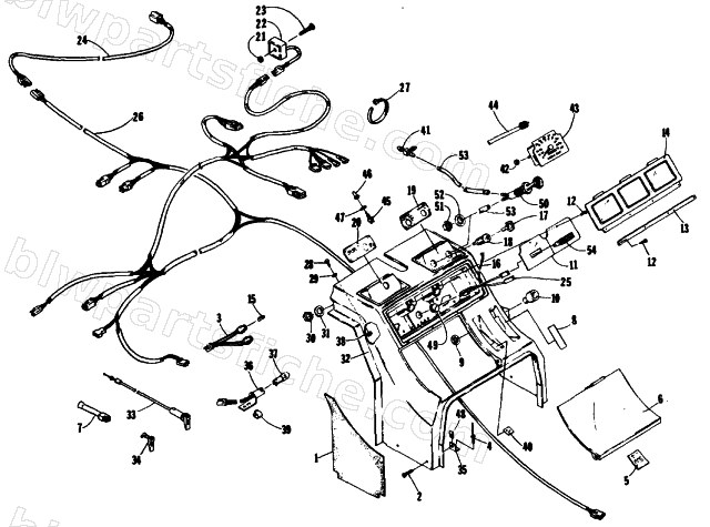 CONSOLE AND WIRING ASSEMBLIES diagram