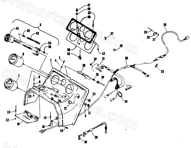 CONSOLE AND WIRING ASSEMBLIES diagram