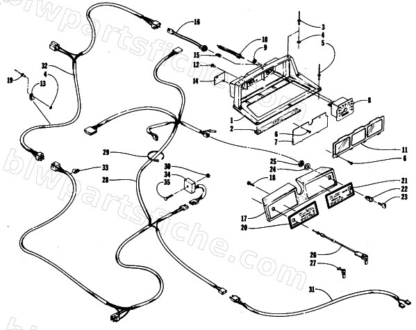 CONSOLE AND WIRING ASSEMBLIES diagram