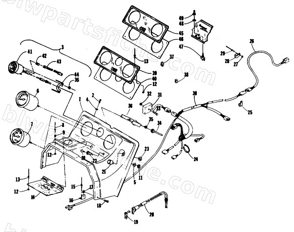 CONSOLE AND WIRING ASSEMBLIES diagram