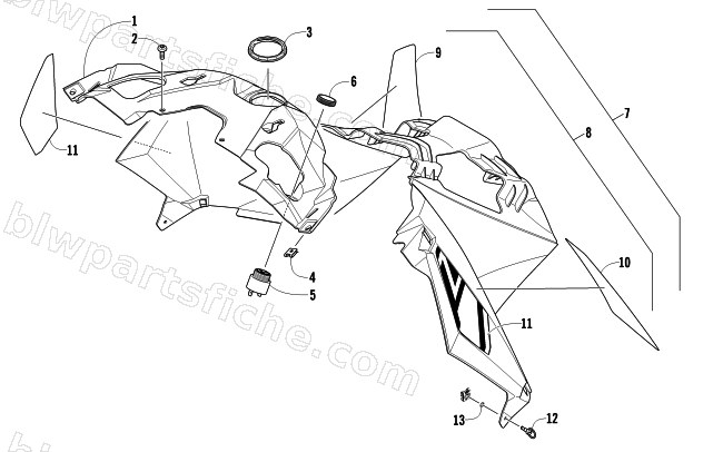 CONSOLE ASSEMBLY diagram