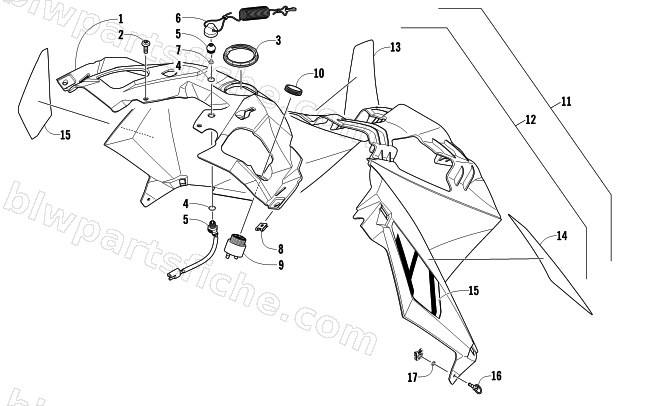 CONSOLE ASSEMBLY diagram