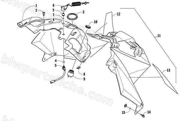 CONSOLE ASSEMBLY diagram