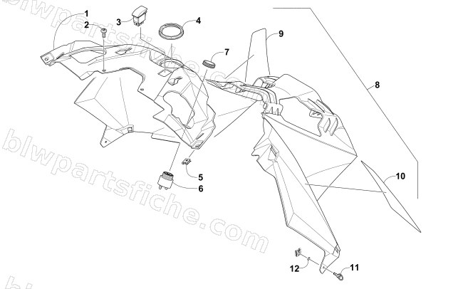CONSOLE ASSEMBLY diagram