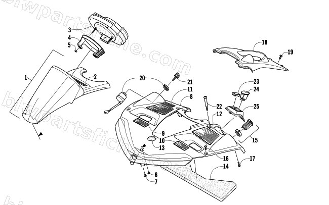 CONSOLE ASSEMBLY diagram