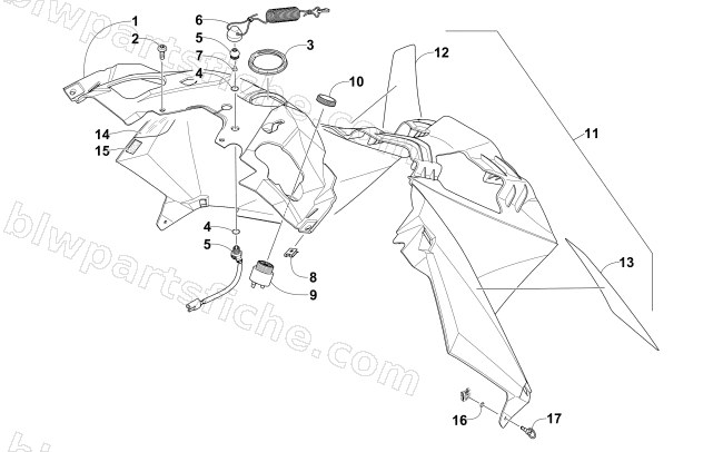 CONSOLE ASSEMBLY diagram