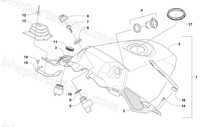 CONSOLE ASSEMBLY diagram