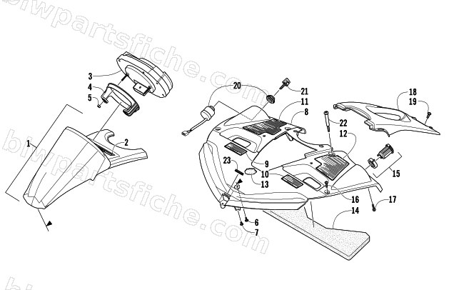 CONSOLE ASSEMBLY diagram