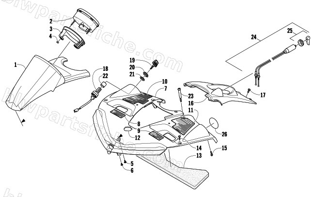 CONSOLE ASSEMBLY diagram