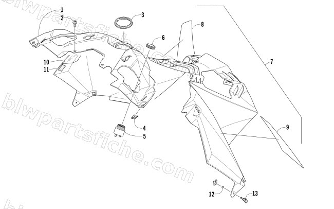 CONSOLE ASSEMBLY diagram