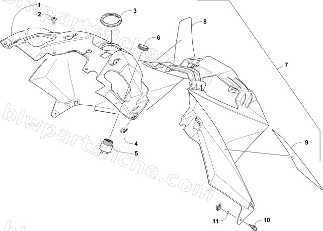 CONSOLE ASSEMBLY diagram