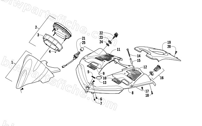 CONSOLE ASSEMBLY diagram