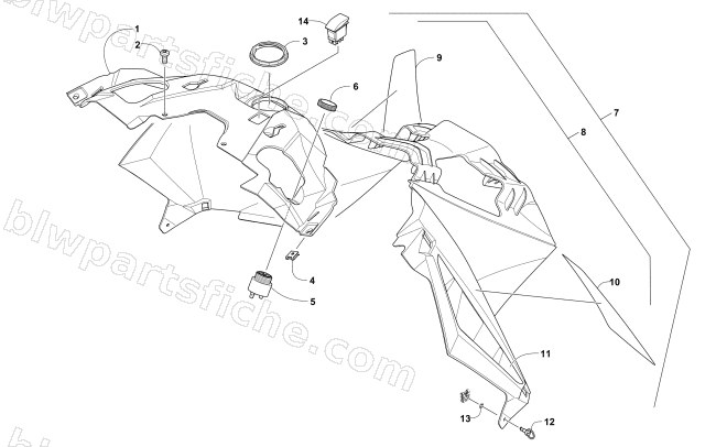 CONSOLE ASSEMBLY diagram