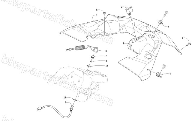 CONSOLE ASSEMBLY diagram