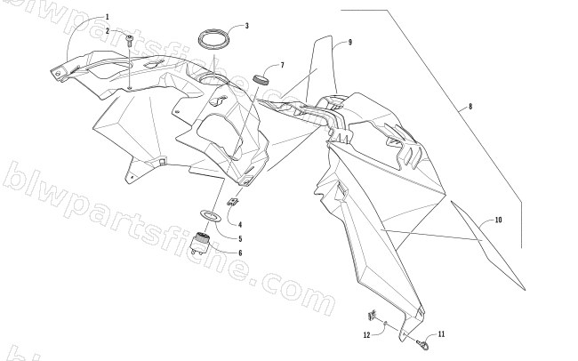 CONSOLE ASSEMBLY diagram