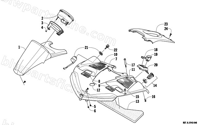 CONSOLE ASSEMBLY diagram