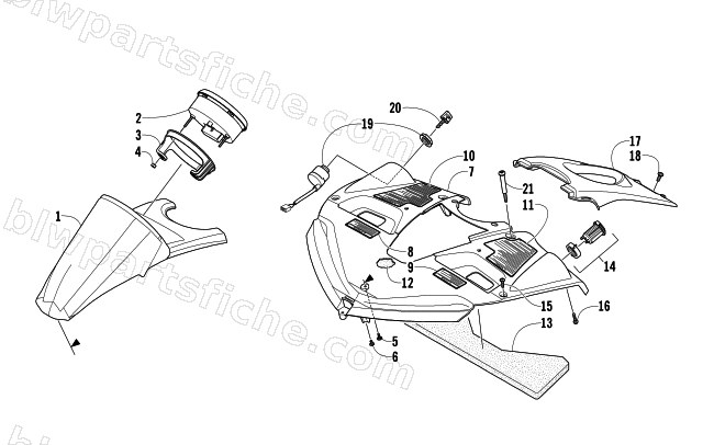 CONSOLE ASSEMBLY diagram