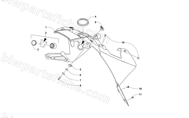 CONSOLE ASSEMBLY diagram