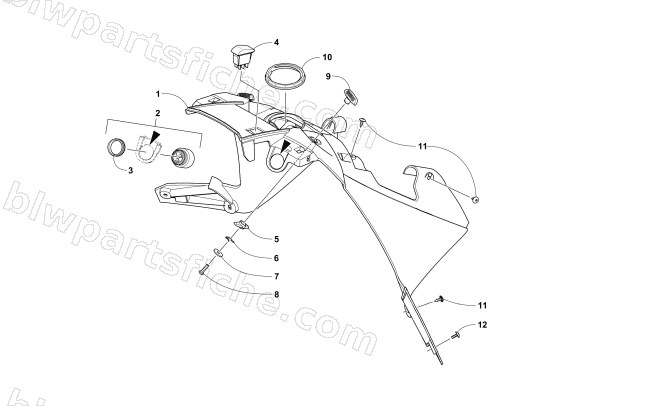 CONSOLE ASSEMBLY diagram