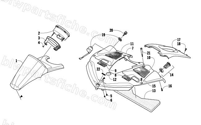 CONSOLE ASSEMBLY diagram