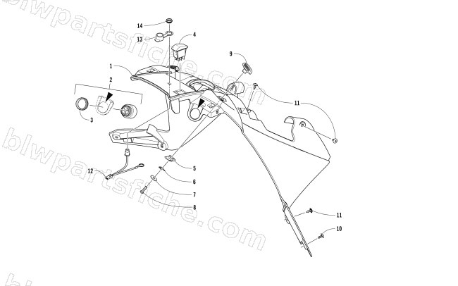 CONSOLE ASSEMBLY diagram