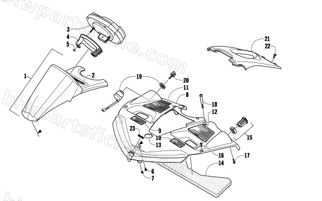 CONSOLE ASSEMBLY diagram