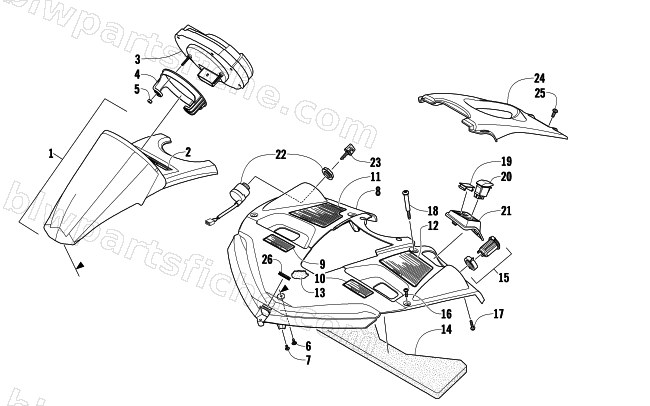 CONSOLE ASSEMBLY diagram