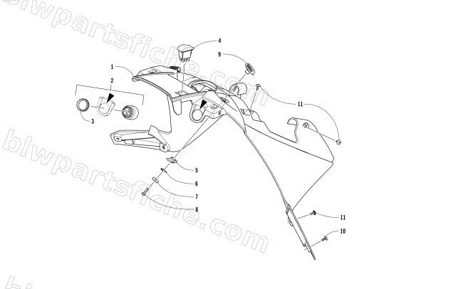 CONSOLE ASSEMBLY diagram