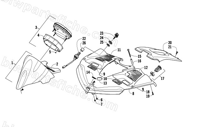 CONSOLE ASSEMBLY diagram