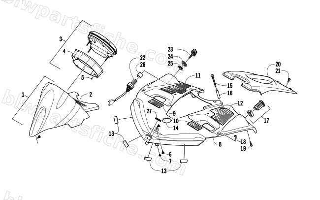 CONSOLE ASSEMBLY diagram